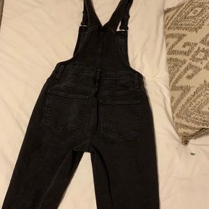 Madewell skinny overalls Lunar wash size small